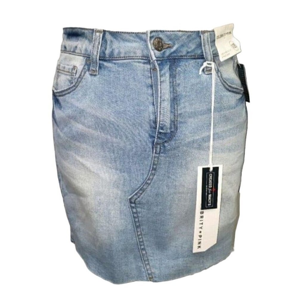 Celebrity Pink Denim Min-Skirt Juniors. Size 1/25. New With Tags $44.